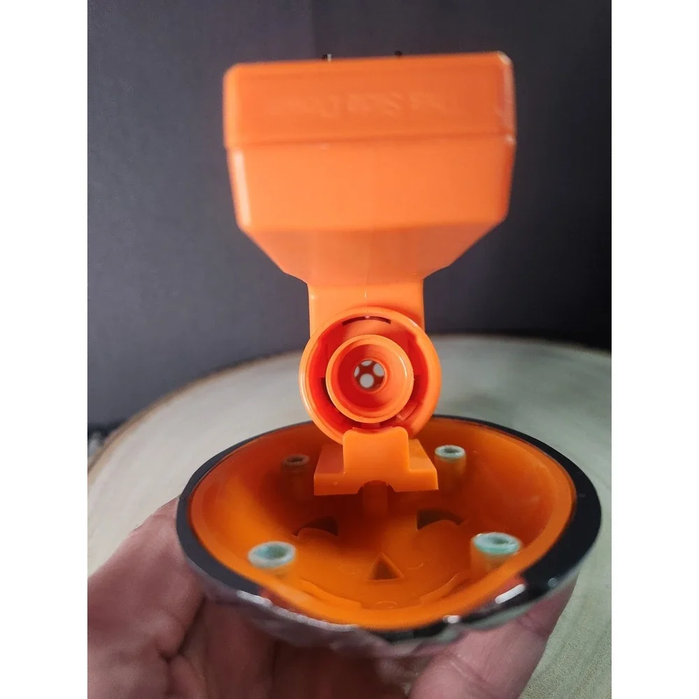 New Silver Jack-O-Lantern Pumpkin NightLight Wallflower Bath & Body Works Plug I